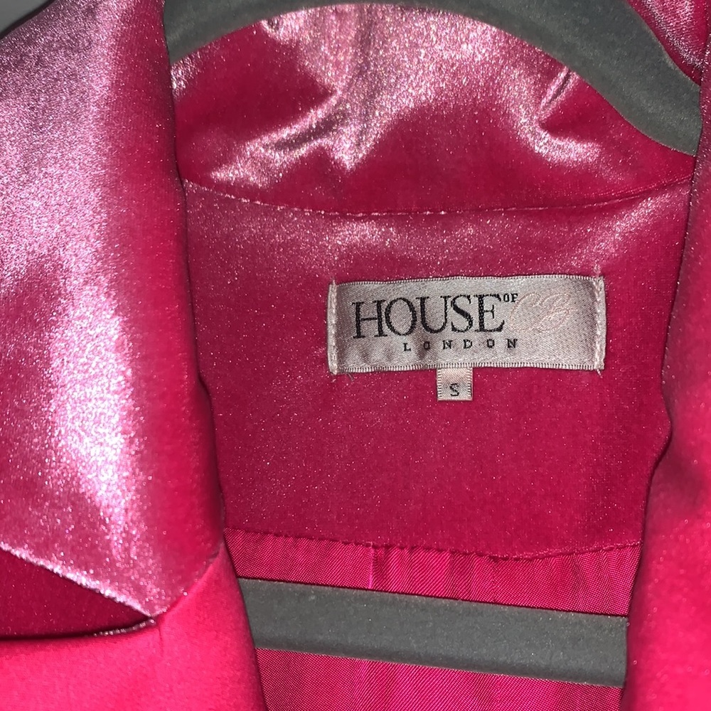 Beautiful Hot Pink Blazer - Picture 2 of 4